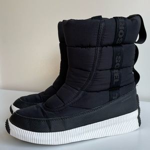 Sorel Out N About Puffy Mid Boots NL3804 (Black) - 7